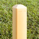 CA-TC3412 Amtech Course Golf Hazard Marker Post with Spike YELLOW Regular Water