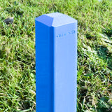 CA-TC3413 Amtech Course Golf Hazard Marker Post with Spike BLUE Ground Under Repair