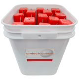 CA-TC3501 Amtech Course Directional Marker Red Box of 25