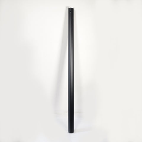 Ball Washer Post 120cm long black powder coated aluminium which can be sunken into the ground to house a Par Aide Deluxe Ball Washer or Master Ball Washer from Amtech Range.  